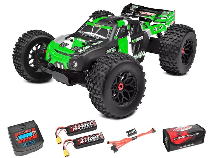 Team Corally - Kagama XP 6S RTR - Drive'n Go Pack 6S - Grün