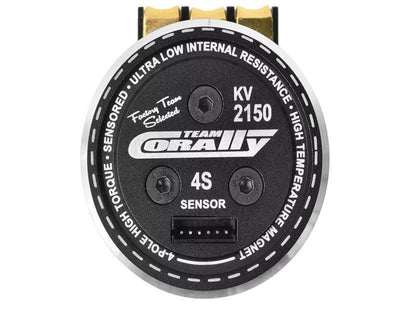 Team Corally Pista 805 Pan Car Special Sensored Brushless Motor – 4-Pol - 2150KV Artexio