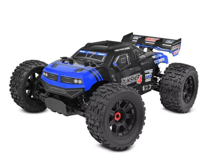 Team Corally - PUNISHER 4 - RTR - Blau - 4S Brushless Power (ohne Batterien + Ladegerät)