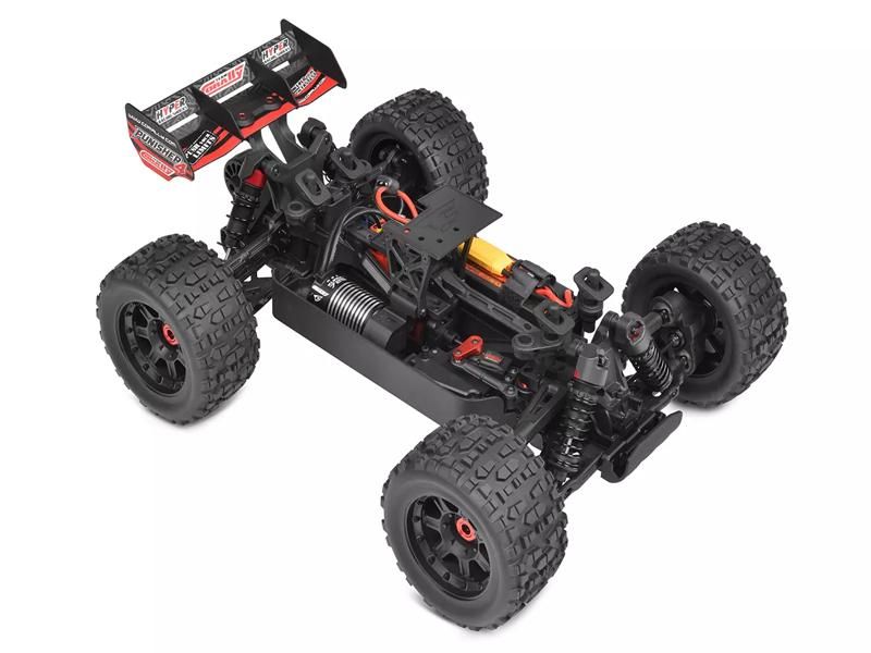 Team Corally - PUNISHER 4 - RTR - Rot - 4S Brushless Power (ohne Batterien + Ladegerät)