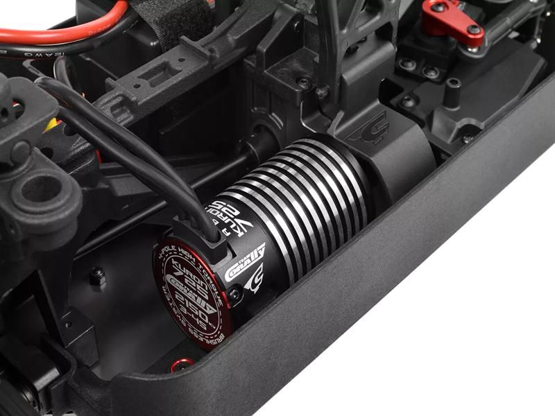 Team Corally - PUNISHER 4 - RTR - Rot - 4S Brushless Power (ohne Batterien + Ladegerät)