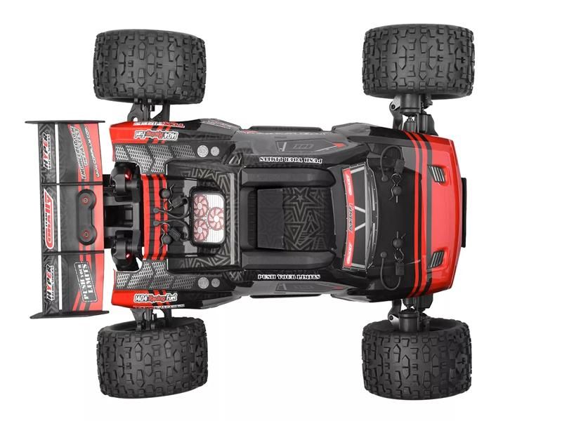 Team Corally - PUNISHER 4 - RTR - Rot - 4S Brushless Power (ohne Batterien + Ladegerät)