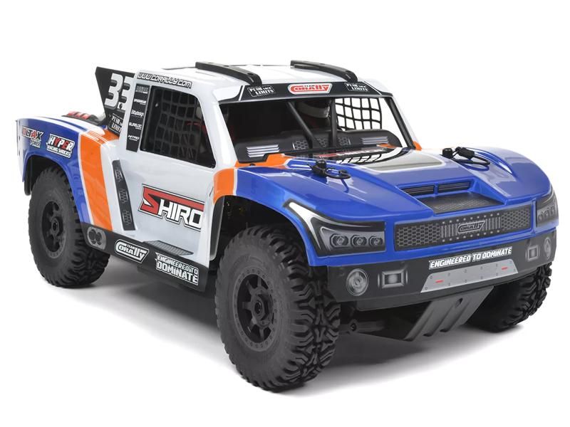 Team Corally SHIROI XP 6S - Roller Edition Blau - Short Course (ohne Elektronik)