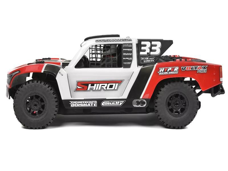 Team Corally SHIROI XP 6S - Roller Edition Rot - Short Course (ohne Elektronik)