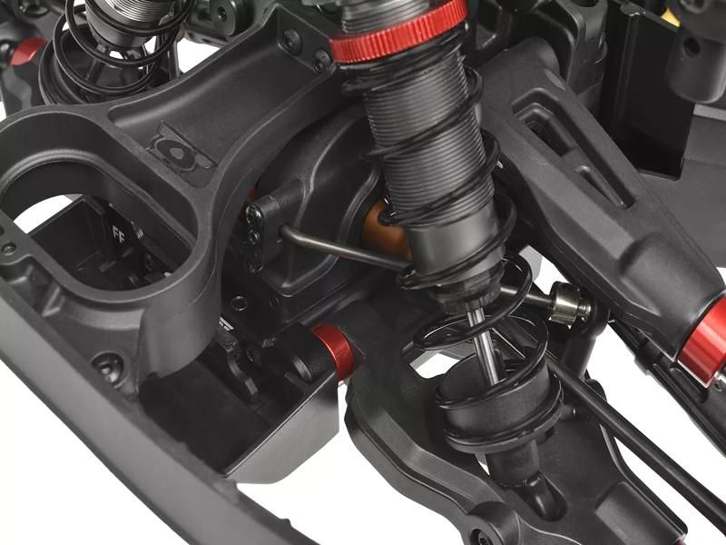 Team Corally SHIROI XP 6S - Roller Edition Rot - Short Course (ohne Elektronik)