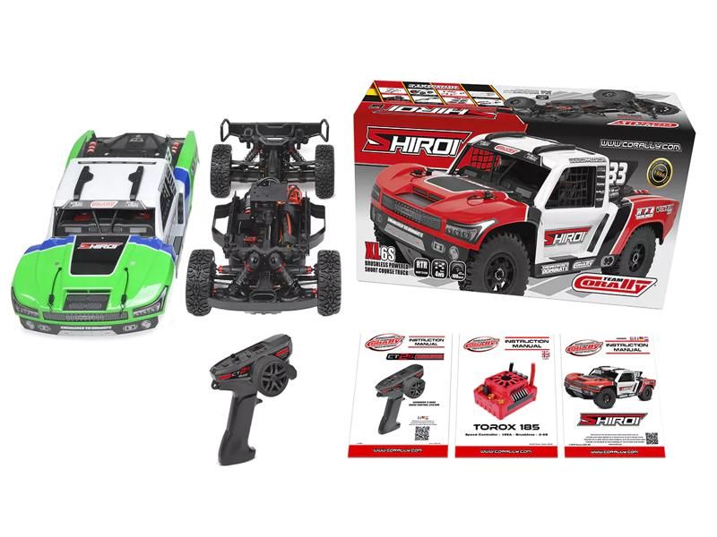 Team Corally SHIROI XP 6S – RTR Grün – Brushless Power (ohne Akku & Ladegerät)