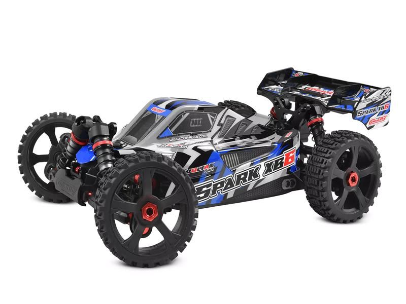 Team Corally - SPARK XB-6 - RTR - Blau - 6S Brushless Power - No Battery - No Charger
