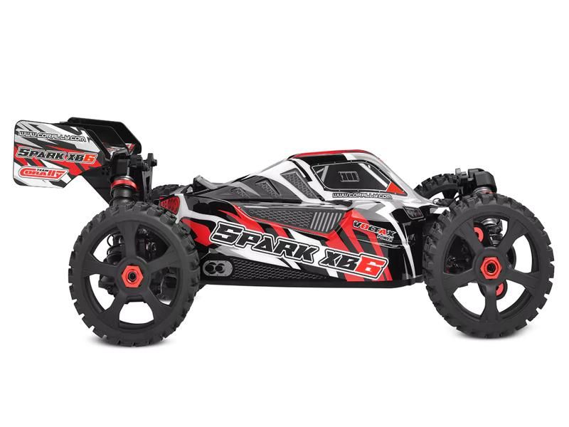 Team Corally - SPARK XB-6 - RTR - Rot - 6S Brushless Power - No Battery - No Charger