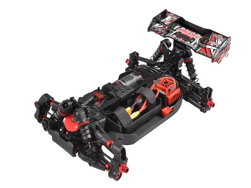 Team Corally - SPARK XB-6 - RTR - Rot - 6S Brushless Power - No Battery - No Charger