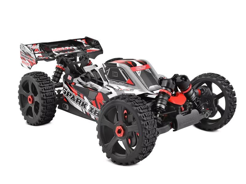 Team Corally - SPARK XB-6 - RTR - Rot - 6S Brushless Power - No Battery - No Charger