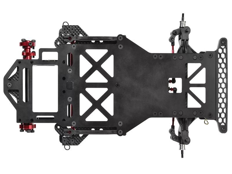 Team Corally SSX-125 RC Pan Car 1:12 Kit Spec mit 7075-T6 Aluminium Chassis