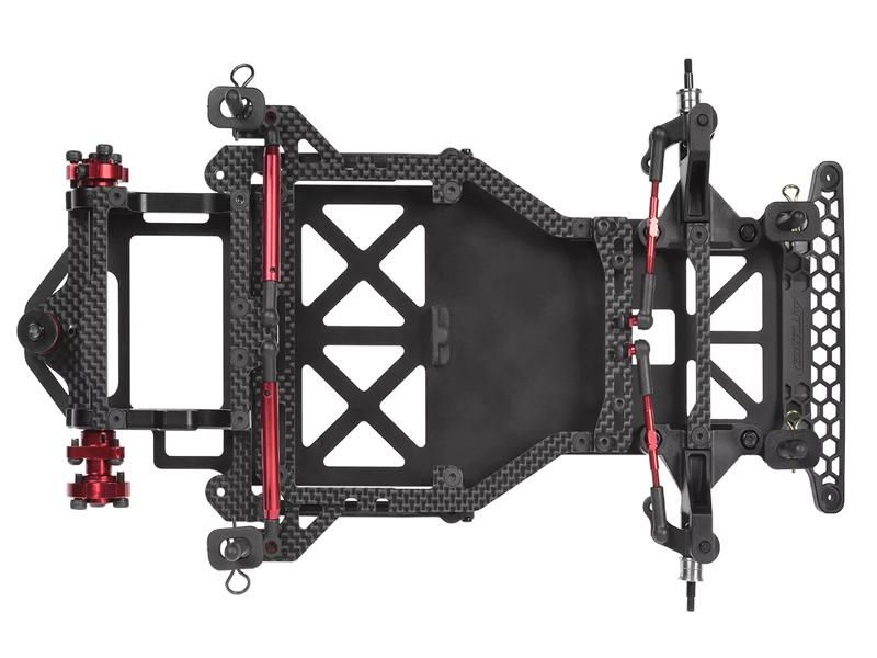 Team Corally SSX-125 RC Pan Car 1:12 Kit Spec mit 7075-T6 Aluminium Chassis