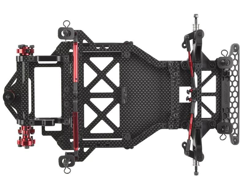 Team Corally SSX-125 RC Pan Car 1:12 Kit Spec mit Kohlefaser Chassis
