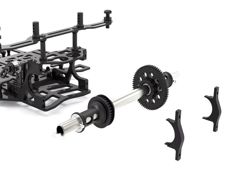 Team Corally SSX-823 RC Pan Car 1:8 4WD Kit Spec (ohne Elektronik + Reifen + Karosserie)