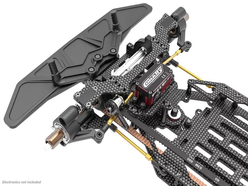 Team Corally SSX-823 RC Pan Car 1:8 4WD Kit Spec (ohne Elektronik + Reifen + Karosserie)
