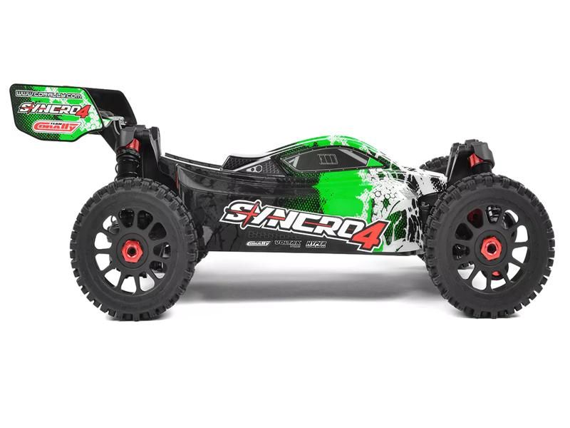 Team Corally - SYNCRO-4 - RTR Grün - 3-4S Brushless - No Battery - No Charger