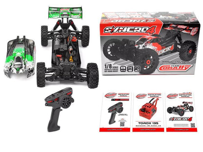 Team Corally - SYNCRO-4 - RTR Grün - 3-4S Brushless - No Battery - No Charger