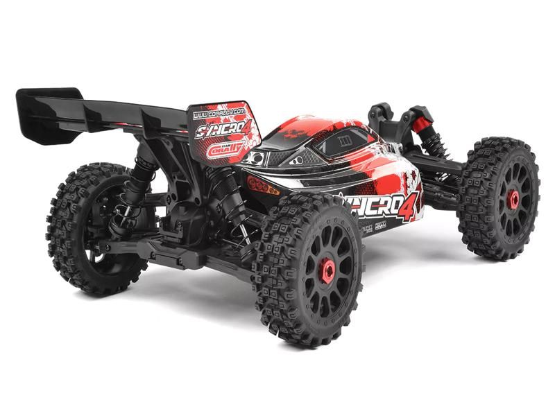 Team Corally - SYNCRO-4 - RTR Rot - 3-4S Brushless - No Battery - No Charger
