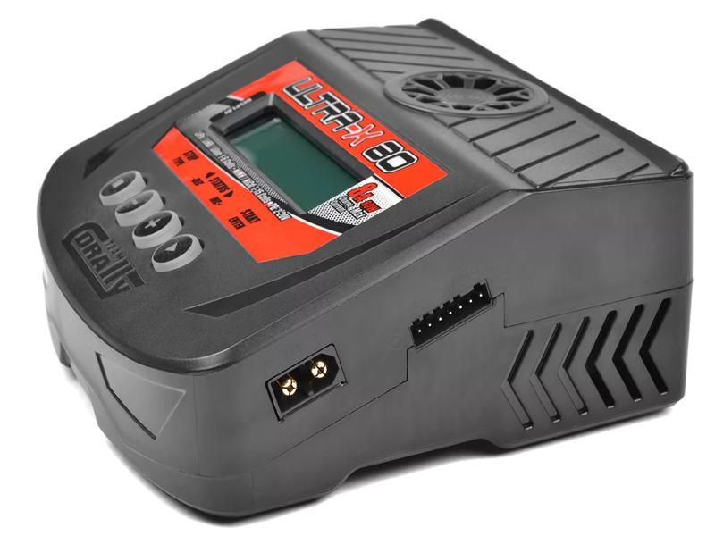 Team Corally Ultra-X 80 AC/DC Balance Charger 80W - 1-6S Lixx - 1-15 Nixx - 2-20V PB EU Version