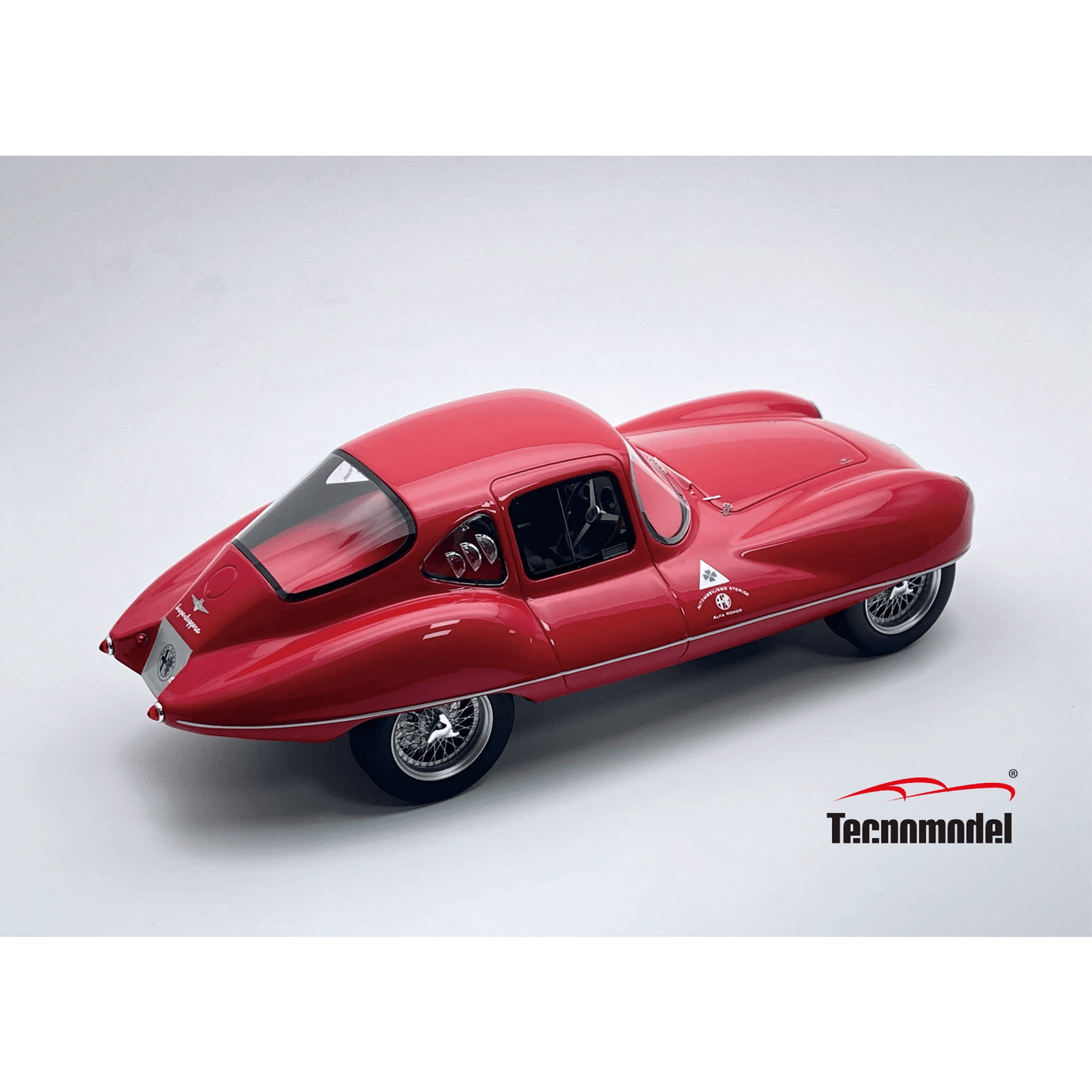 Tecnomodel Alfa Romeo C52 Disco Volante Coupè 1953 Alfa Red 1:18 Modell