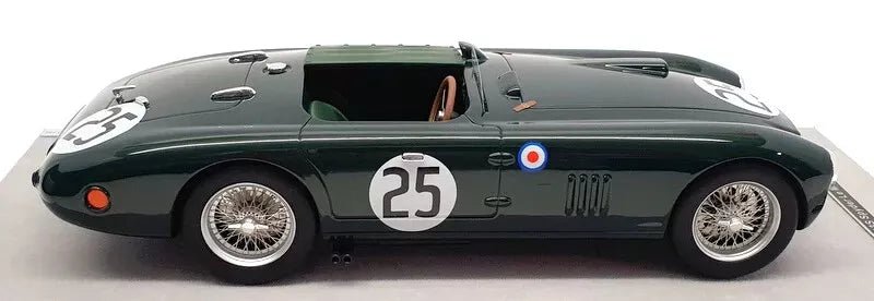 Tecnomodel Aston Martin DB3S 24h Le Mans 1952 #25 Driven by: Lance Macklin, Peter Collins 1:18 Modell - Artexio