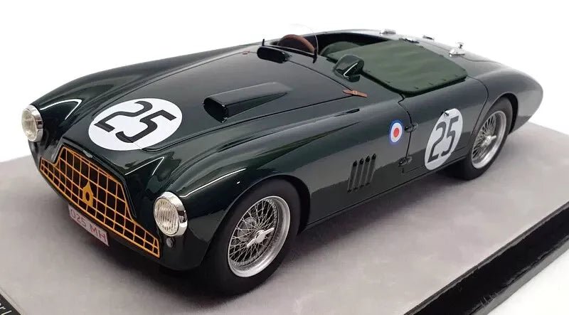 Tecnomodel Aston Martin DB3S 24h Le Mans 1952 #25 Driven by: Lance Macklin, Peter Collins 1:18 Modell - Artexio