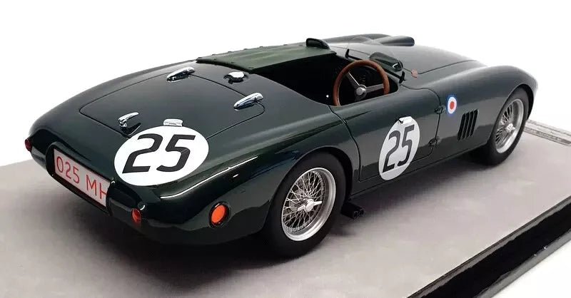 Tecnomodel Aston Martin DB3S 24h Le Mans 1952 #25 Driven by: Lance Macklin, Peter Collins 1:18 Modell - Artexio