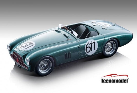 Tecnomodel Aston Martin DB3S Mille Miglia 1953 5th Place #611 Driven by: Reg Parnell, Louis Klementaski 1:18 Modell - Artexio