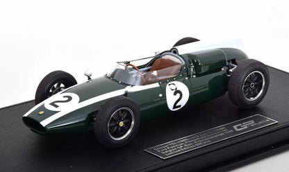 Tecnomodel Cooper T53 Climax Britsh GP 1960 Driven by: Bruce Mclaren 1:18 Modell - Artexio