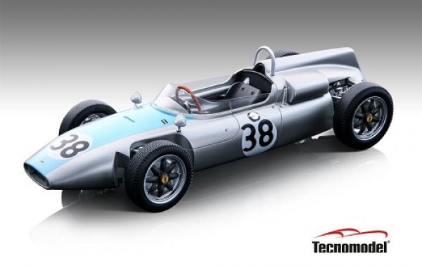 Tecnomodel Cooper T53 Climax German GP 1961 Driven by: Bernard Collomb 1:18 Modell - Artexio