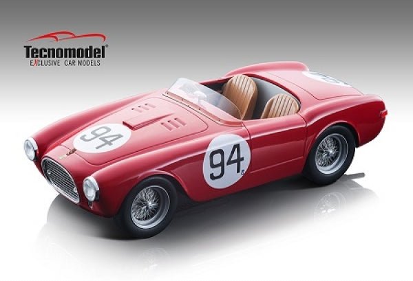 Tecnomodel Ferrari 225 S GP Monaco 1952 #94 Winner Driven by: Vittorio Marzotto 1:18 Modell - Artexio