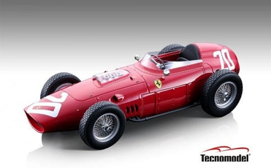 Tecnomodel Ferrari 246/256 Dino Winner Italy GP 1960 #20 Driven by: P.Hills 1:18 Modell - Artexio