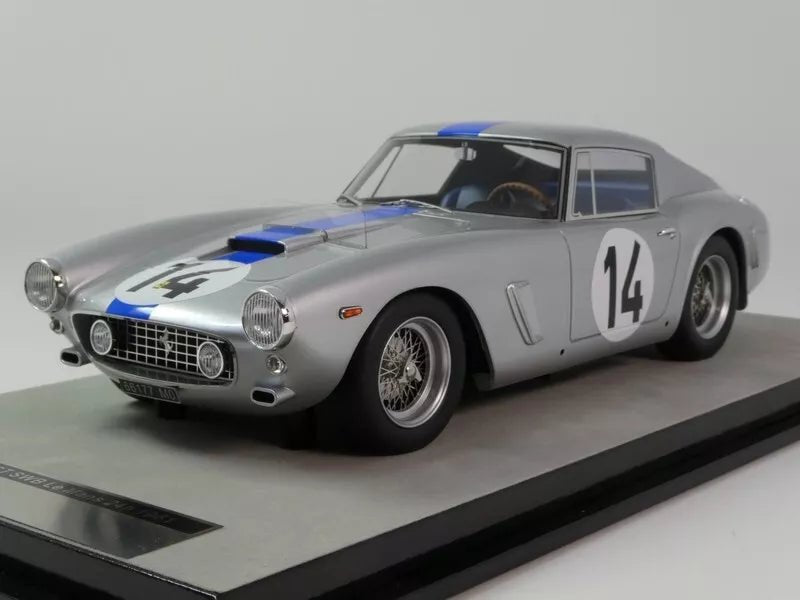 Tecnomodel Ferrari 250 GT SWB Le Mans 24h 1961 #14 Driven by: J. Guichet, P. Noblet 1:18 Modell - Artexio