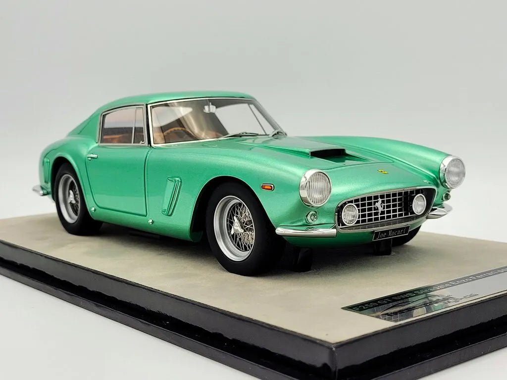 Tecnomodel Ferrari 250 GT SWB Stradale Enzo Ferrari personal car - Parioli metallic green 1:18 Modell - Artexio