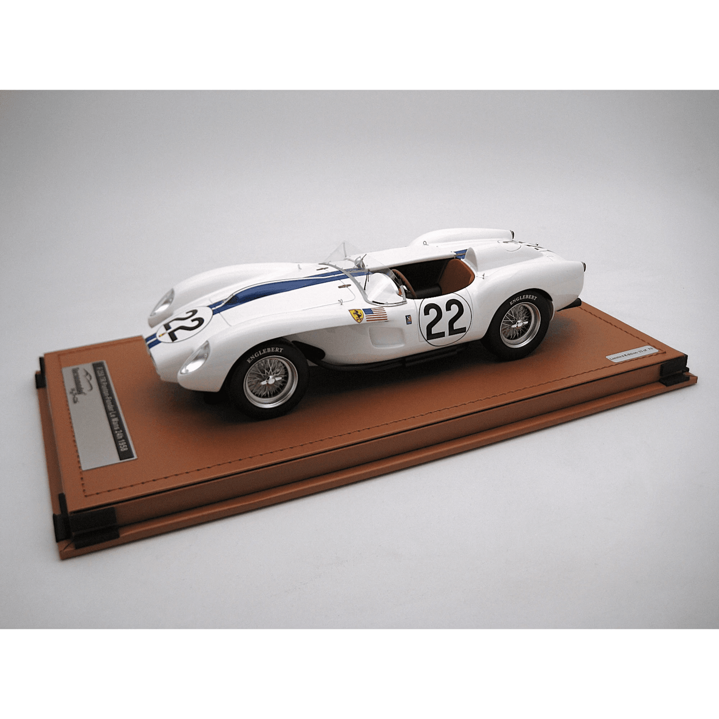 Tecnomodel Ferrari 250 TR Ponton - Fender 22 Le Mans 24h 1958 E. Hugus - E. Erickson 1:18 Modell