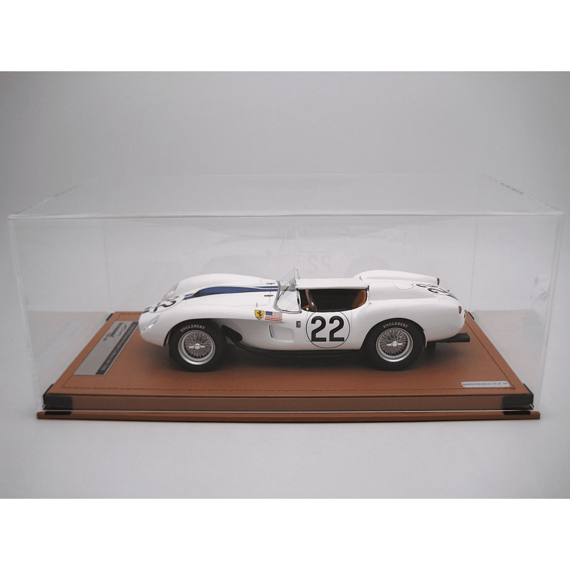 Tecnomodel Ferrari 250 TR Ponton - Fender 22 Le Mans 24h 1958 E. Hugus - E. Erickson 1:18 Modell
