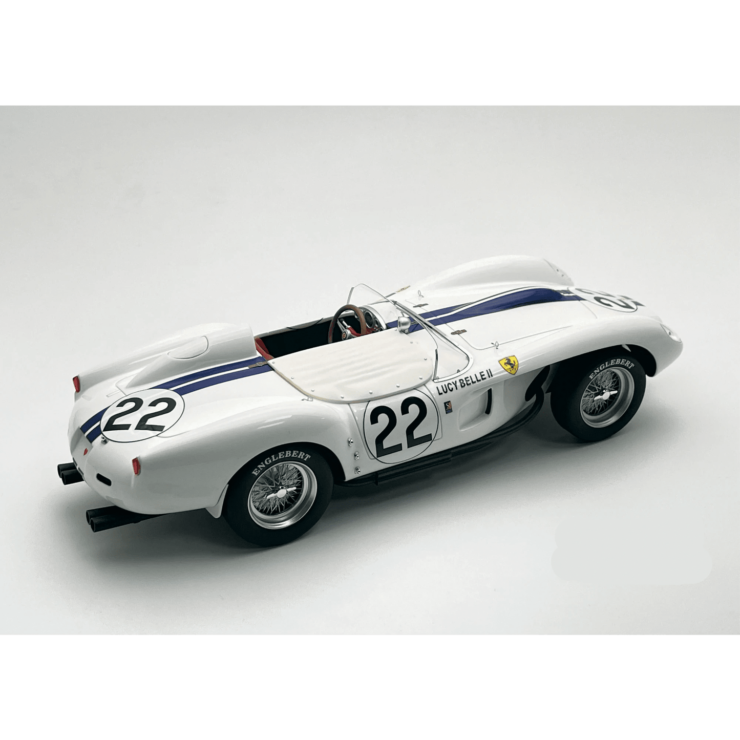 Tecnomodel Ferrari 250 TR Ponton - Fender 22 Le Mans 24h 1958 E. Hugus - E. Erickson 1:18 Modell