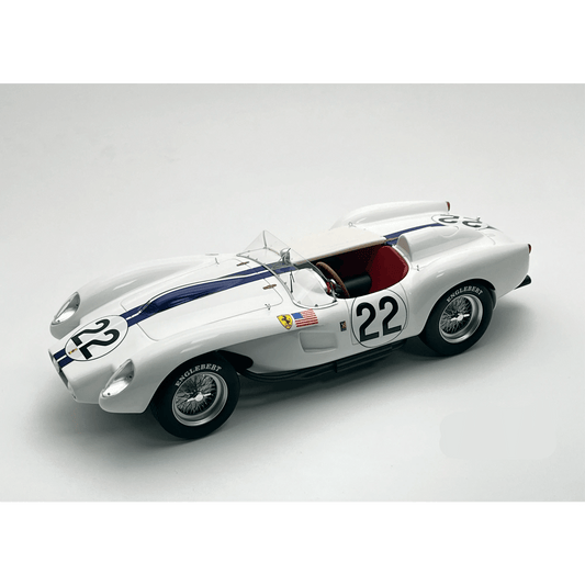 Tecnomodel Ferrari 250 TR Ponton - Fender 22 Le Mans 24h 1958 E. Hugus - E. Erickson 1:18 Modell