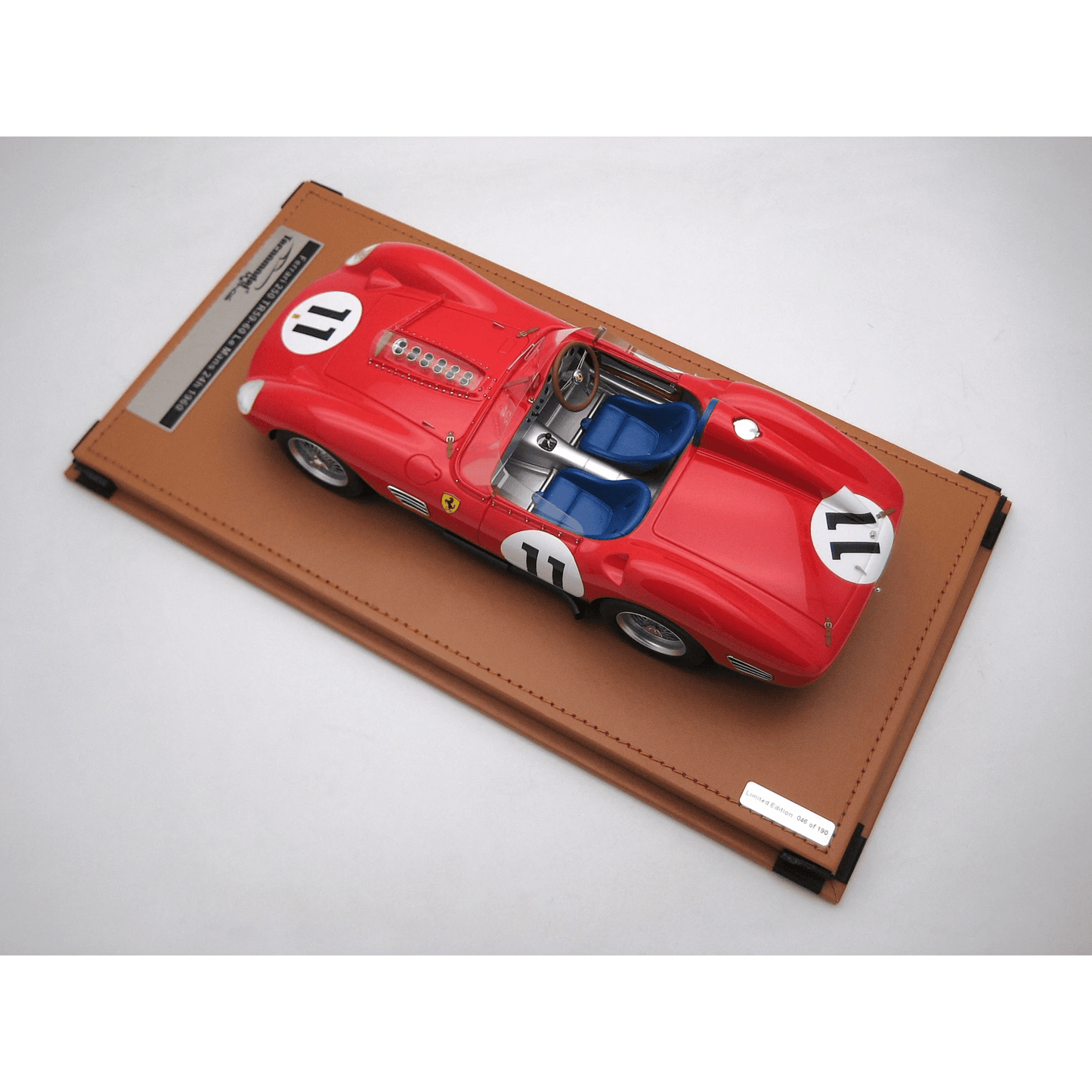 Tecnomodel Ferrari 250 TR59 - 60 11 Winner Le Mans 24h 1960 O. Gendebien - P. Frère 1:18 Modell