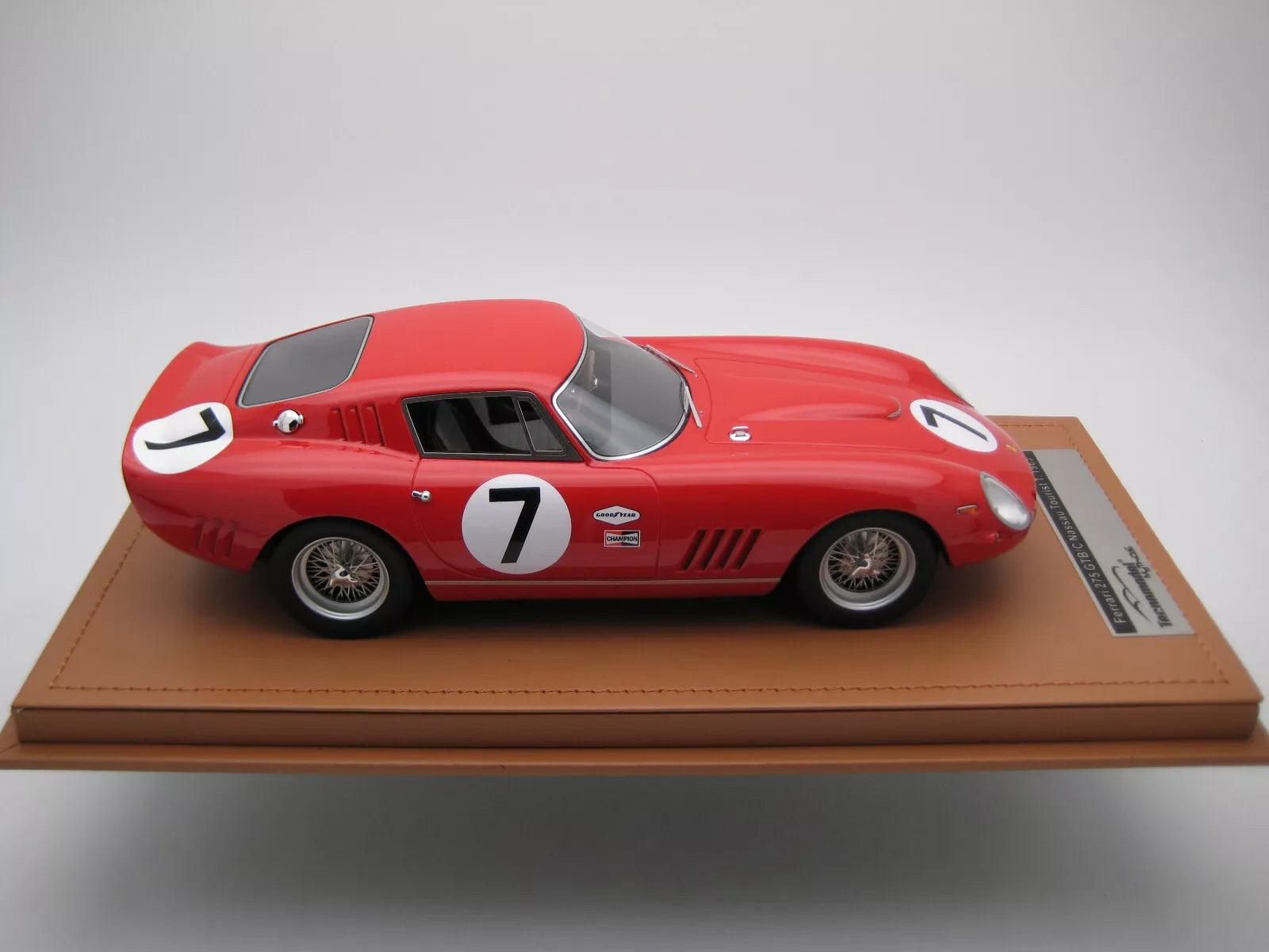Tecnomodel Ferrari 275 GTB/C Competizione Nassau Tourist Trophy 1965 7 Winner 1:18 Modell