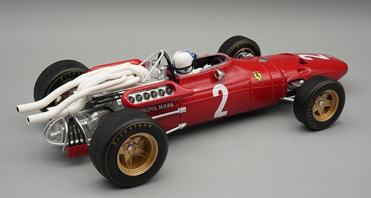 Tecnomodel Ferrari 312 F1-67 1967 Italian GP #2 Driven by: C. Amon - with driver figure 1:18 Modell
