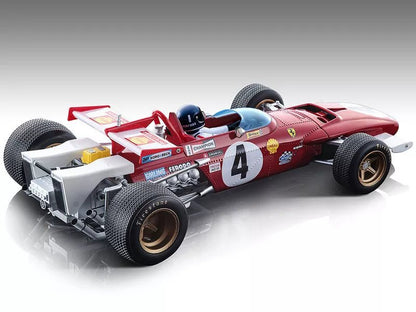 Tecnomodel Ferrari 312B 1970 Winner GP Italia #4 Driven by: Clay Regazzoni - with driver figure 1:18 Modell - Artexio