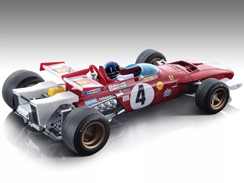 Tecnomodel Ferrari 312B 1970 Winner GP Italia 4 Driven by: Clay Regazzoni - with driver figure 1:18 Modell