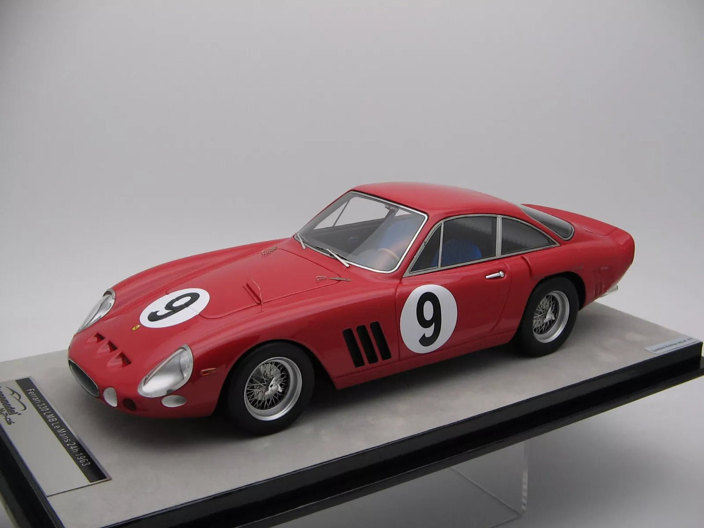 Tecnomodel Ferrari 330 LMB Le Mans 24h 1963 #9 Noblet, Guichet 1:18 Modell - Artexio