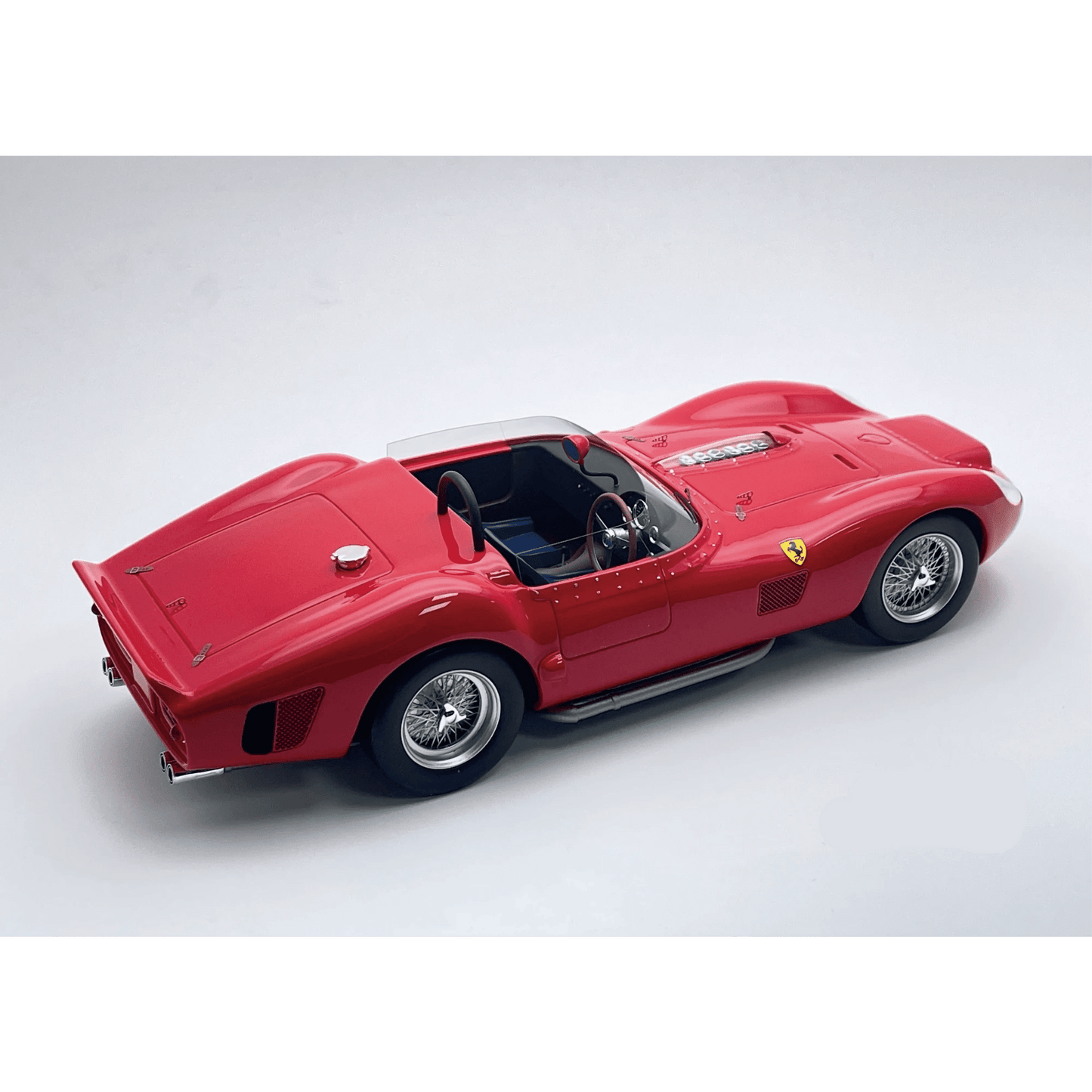 Tecnomodel Ferrari 330 TRI No Roll - Bar Lower Windshield Press Version Red 1:18 Modell