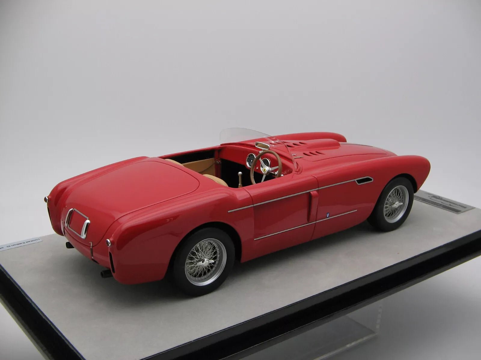 Tecnomodel Ferrari 340 Mexico Spyder 1953 - Red 1:18 Modell - Artexio