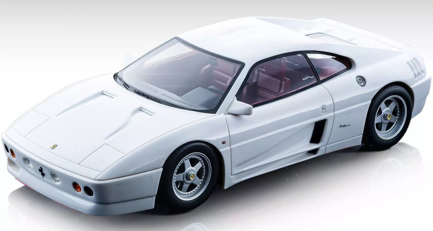 Tecnomodel Ferrari 348 Zagato 1991 Gloss White 1:18 Modell - Artexio