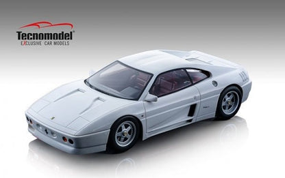 Tecnomodel Ferrari 348 Zagato 1991 Gloss White 1:18 Modell - Artexio