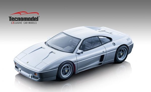 Tecnomodel Ferrari 348 Zagato 1991 Nürburgring Silver 1:18 Modell - Artexio