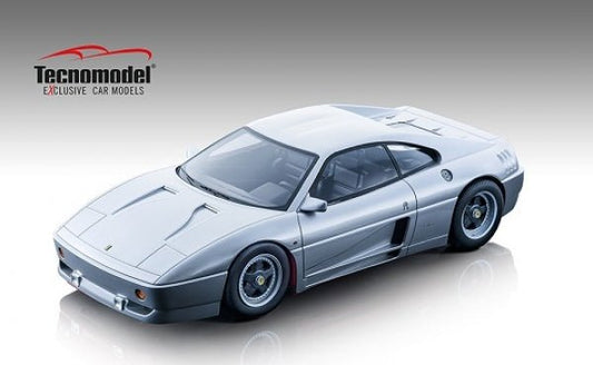 Tecnomodel Ferrari 348 Zagato 1991 Nürburgring Silver 1:18 Modell - Artexio